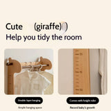 Beech, Solid Rubberwood Children's Clothing Rack