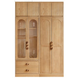 Oak Solid Wood Original Wood Style Children's Wardrobe