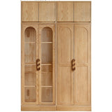 Oak Solid Wood Original Wood Style Children's Wardrobe