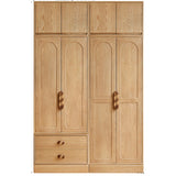 Oak Solid Wood Original Wood Style Children's Wardrobe