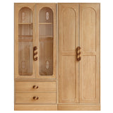 Oak Solid Wood Original Wood Style Children's Wardrobe