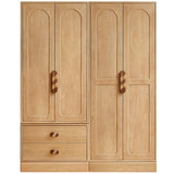 Oak Solid Wood Original Wood Style Children's Wardrobe