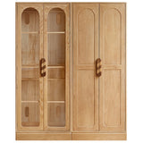 Oak Solid Wood Original Wood Style Children's Wardrobe
