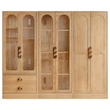 Oak Solid Wood Original Wood Style Children's Wardrobe