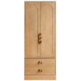 Oak Solid Wood Original Wood Style Children's Wardrobe
