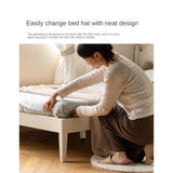 Rubber Wood  Children's Bed American Cream Style.