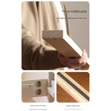 Rubber Wood  Children's Bed American Cream Style.