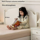 Rubber Wood  Children's Bed American Cream Style.