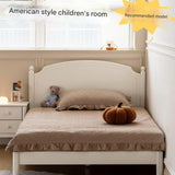 Rubber Wood  Children's Bed American Cream Style.