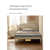 Rubber Wood  Children's Bed American Cream Style.