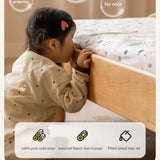 Beech Solid Wood Children's Storage Bed