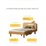 Beech Solid Wood Children's Storage Bed