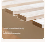 Beech Solid Wood Children's Storage Bed