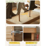 Beech Solid Wood Children's Modern Soft Bed