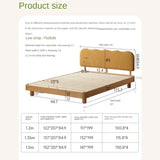 Beech Solid Wood Children's Modern Soft Bed