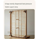 Beech Solid Wood Children's Modern Soft Bed
