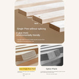 Beech Solid Wood Children's Modern Soft Bed