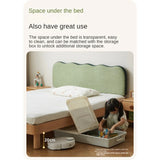 Beech Solid Wood Children's Modern Soft Bed