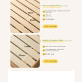 Beech Solid Wood Children's Modern Soft Bed