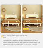 Poplar solid wood Little White Bear kids Bed<