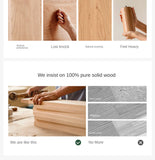 Poplar solid wood Little White Bear kids Bed<