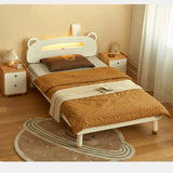 Poplar solid wood Little White Bear kids Bed<