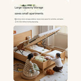 Beech Solid Wood Children's Box Bed