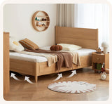 Beech Solid Wood Children's Box Bed