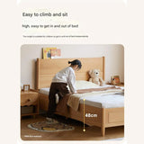 Beech Solid Wood Children's Box Bed