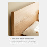 Beech Solid Wood Children's Box Bed