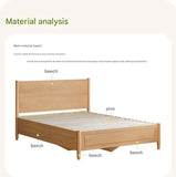 Beech Solid Wood Children's Box Bed