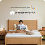 Beech Solid Wood Children's Box Bed