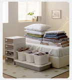 Сream style Organic Leather kid's Cloud Bed<