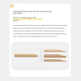 Сream style Organic Leather kid's Cloud Bed<