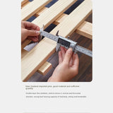 Сream style Organic Leather kid's Cloud Bed<