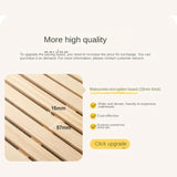 Rubber wood, Poplar Solid Wood Children's Bed Cream Soft Bag Headboard<