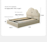 Organic Leather Children's Soft Box Bed