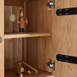 Oak solid wood Multi-function bed with storage