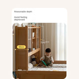 Beech Solid Wood Children's Cabinet Integrated Bed