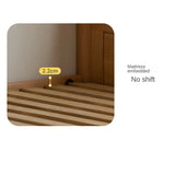 Beech Solid Wood Children's Cabinet Integrated Bed