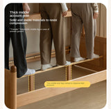 Beech Solid Wood Children's Cabinet Integrated Bed