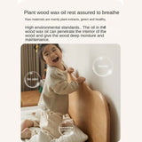 Beech Solid Wood Children's Single Bed