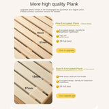 Beech Solid Wood Children's Single Bed