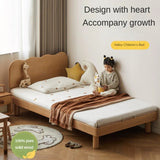 Beech Solid Wood Children's Single Bed