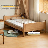 Beech, Oak Solid Wood Children's Bed Widened Guardrail<