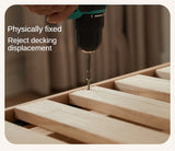 Beech Solid Wood Children's Single Bed.