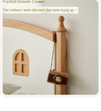 Beech Solid Wood Children's Single Bed.