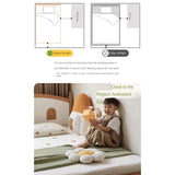 Beech Solid Wood Children's Single Bed.