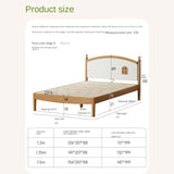 Beech Solid Wood Children's Single Bed.