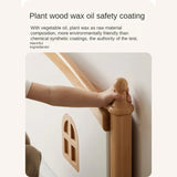 Beech Solid Wood Children's Single Bed.